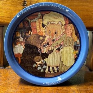 Vintage 1981 Michael Hague tin featuring Hans Christian Andersen’s Thumbelina